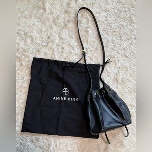 ANINE BING Black Mini Alana Bag